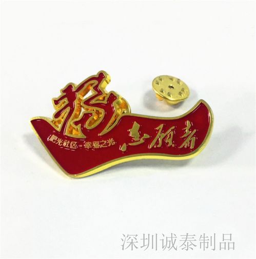 【廣州慈善活動胸章,金屬基金會徽章,優質的服務】- 