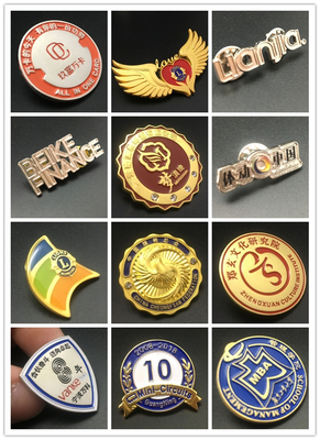 金屬徽章定做胸章定制異形勛章企業公司lo.